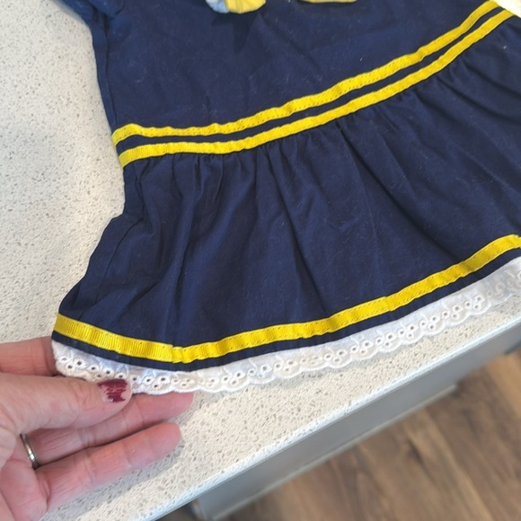Maggie & Zoe dress size 3-6 months nautical boat dress - Picture 3 of 10